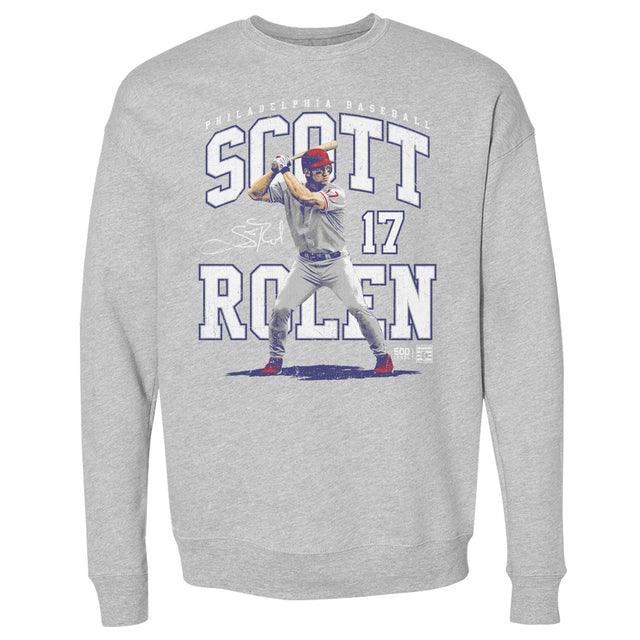 Scott Rolen Men's Crewneck Sweatshirt | 500 LEVEL
