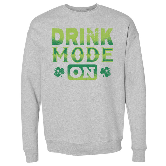 St. Patrick's Day Men's Crewneck Sweatshirt | 500 LEVEL