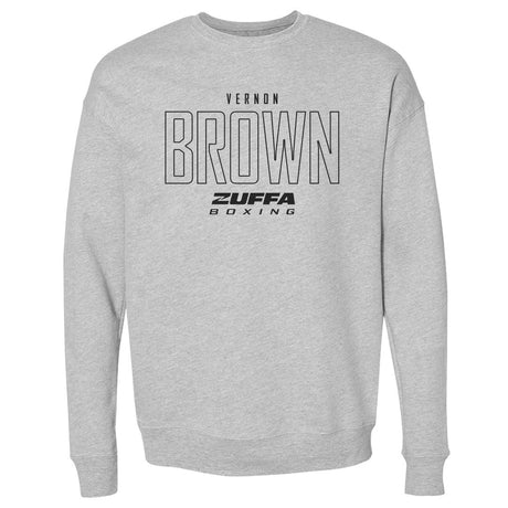 Vernon Brown Men's Crewneck Sweatshirt | 500 LEVEL