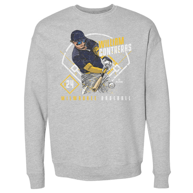 William Contreras Men's Crewneck Sweatshirt | 500 LEVEL