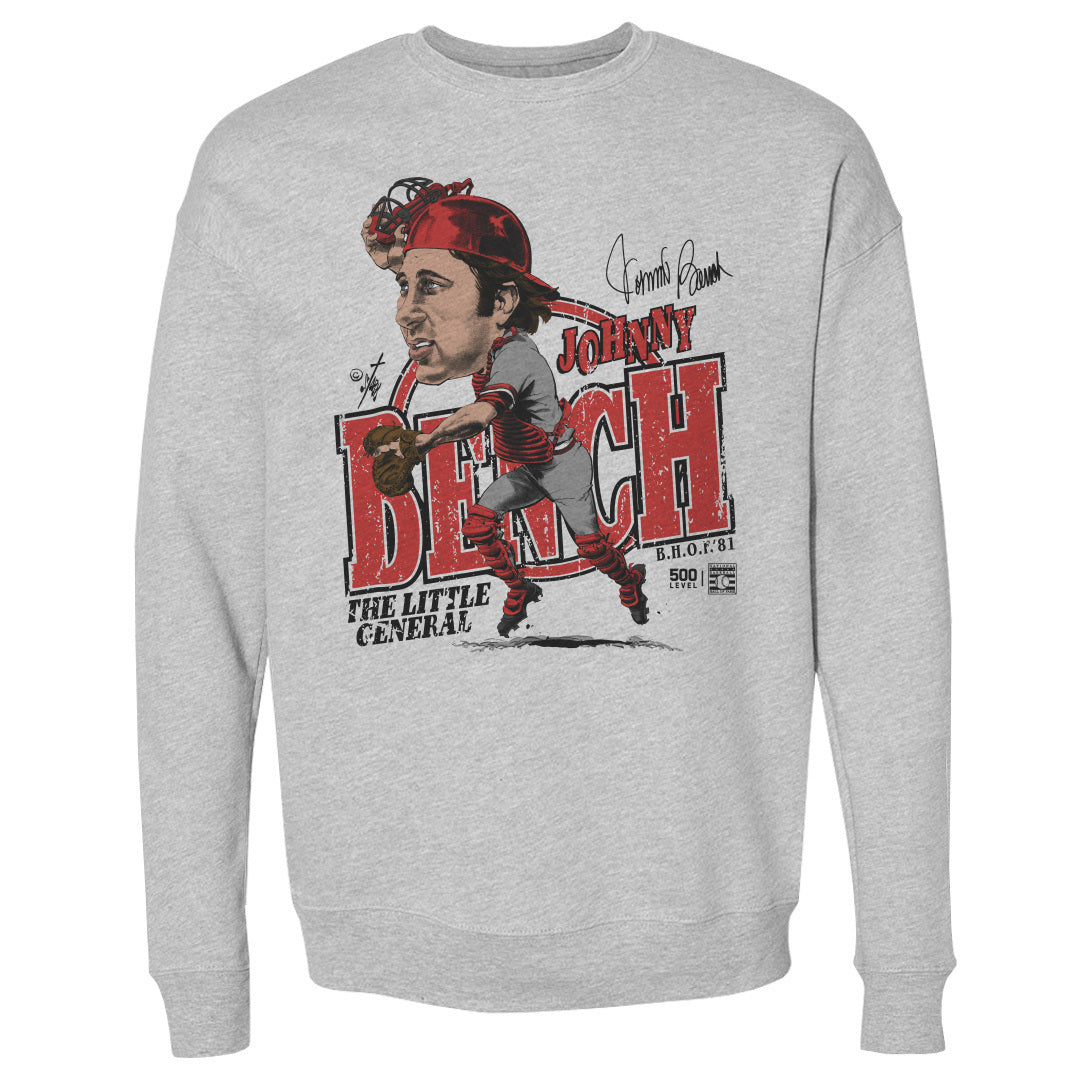 Johnny Bench Men's Crewneck Sweatshirt | 500 LEVEL