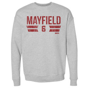 Baker Mayfield Men's Crewneck Sweatshirt | 500 LEVEL