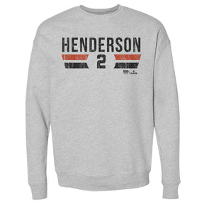 Gunnar Henderson Men's Crewneck Sweatshirt | 500 LEVEL