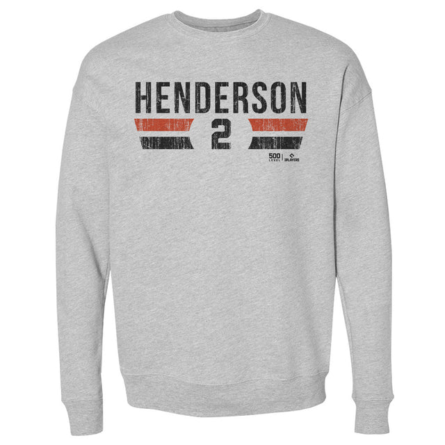 Gunnar Henderson Men's Crewneck Sweatshirt | 500 LEVEL