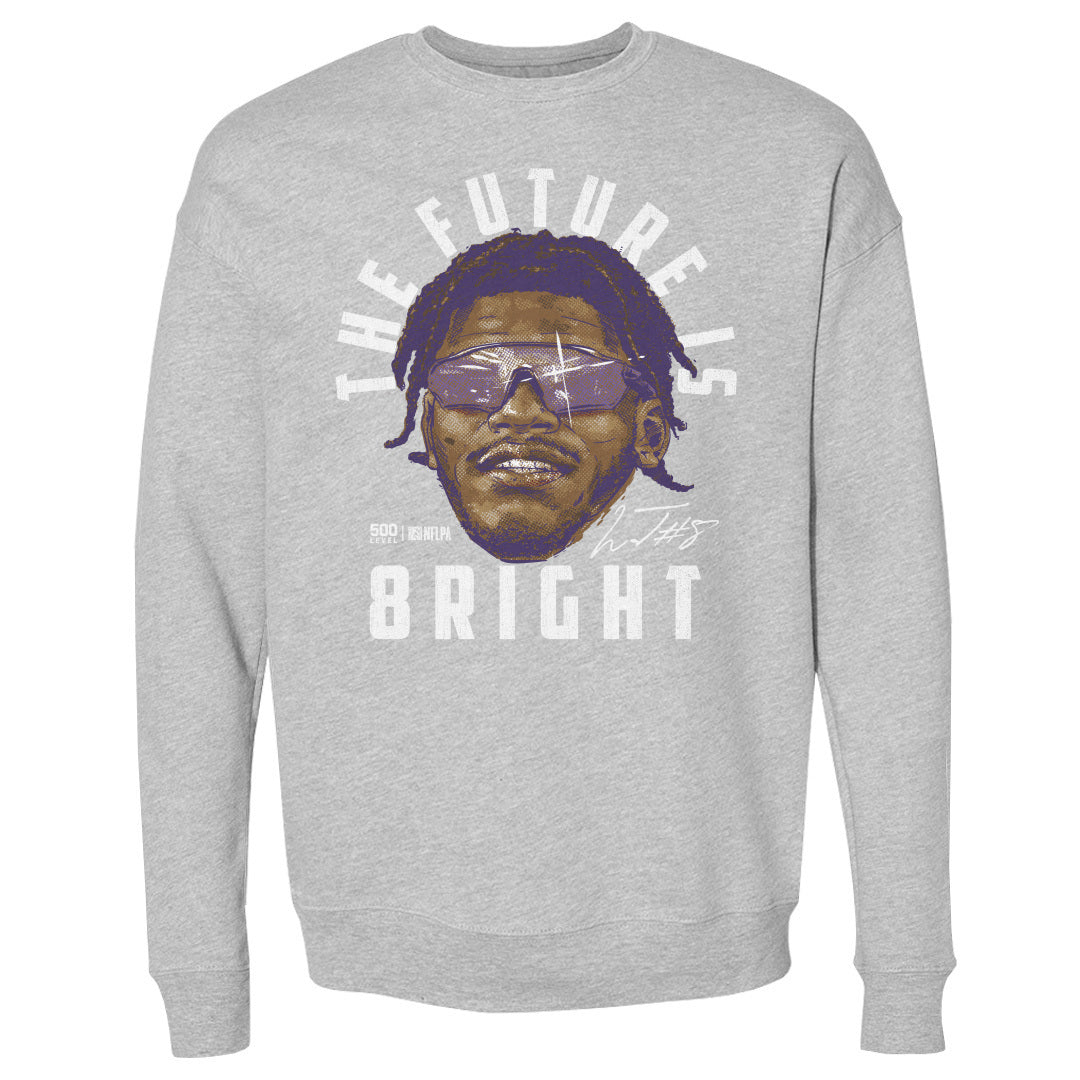 Lamar Jackson Men's Crewneck Sweatshirt | 500 LEVEL