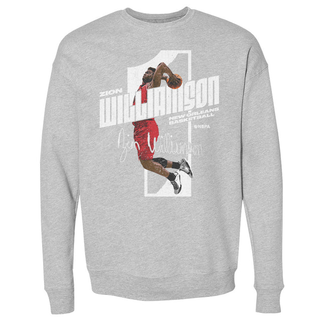 Zion Williamson Men's Crewneck Sweatshirt | 500 LEVEL