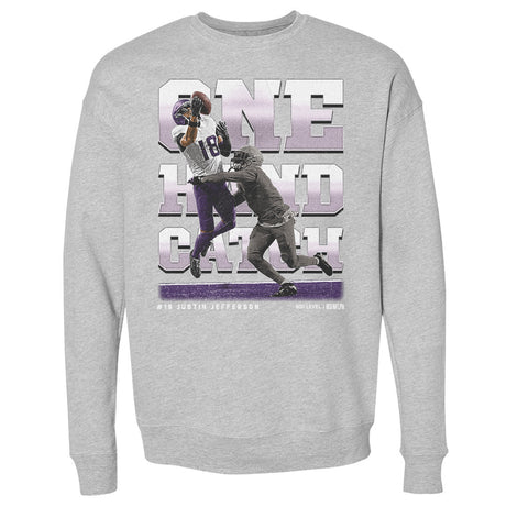 Justin Jefferson Men's Crewneck Sweatshirt | 500 LEVEL