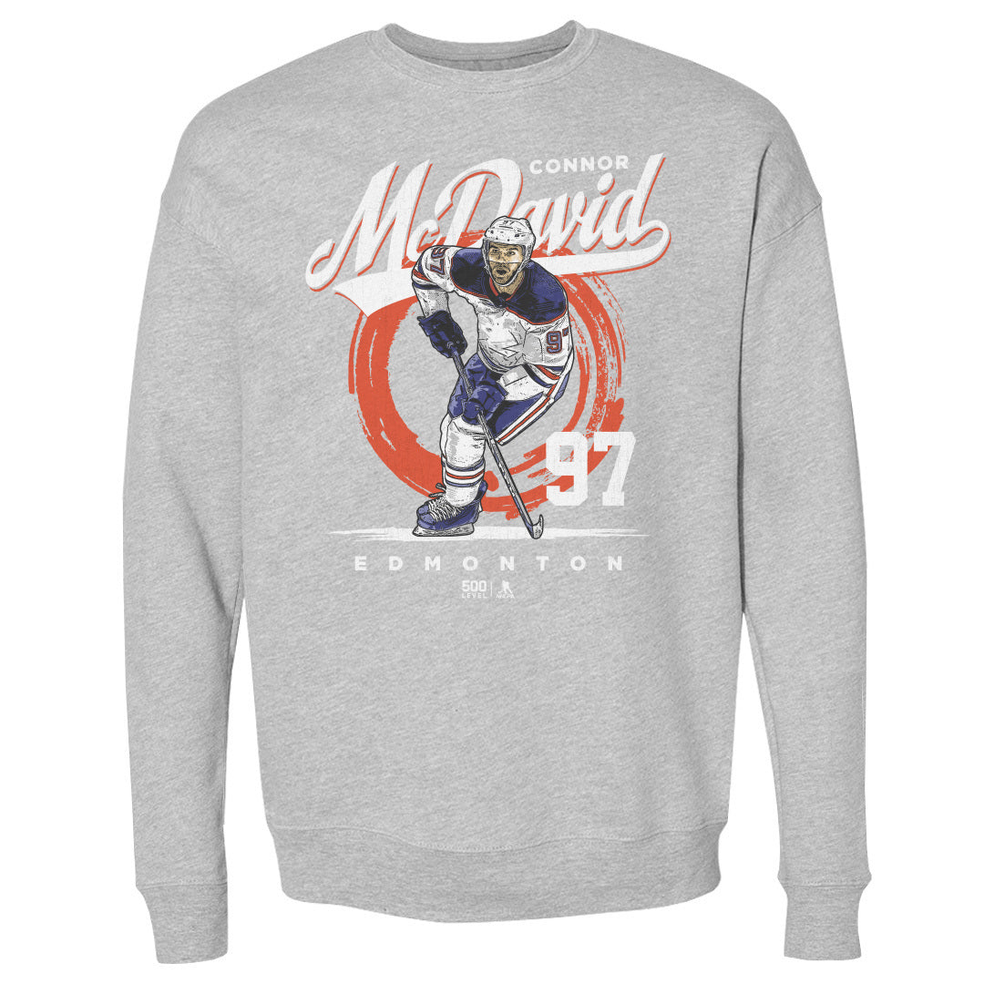 Connor McDavid Men's Crewneck Sweatshirt | 500 LEVEL