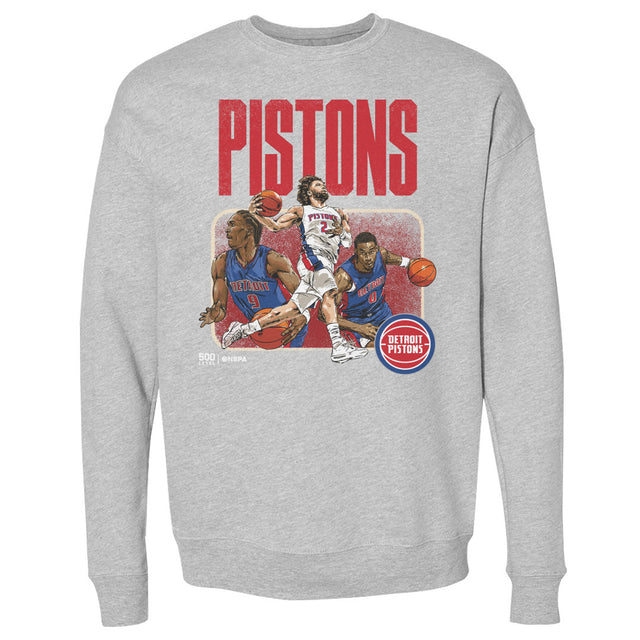 Detroit Pistons Men's Crewneck Sweatshirt | 500 LEVEL