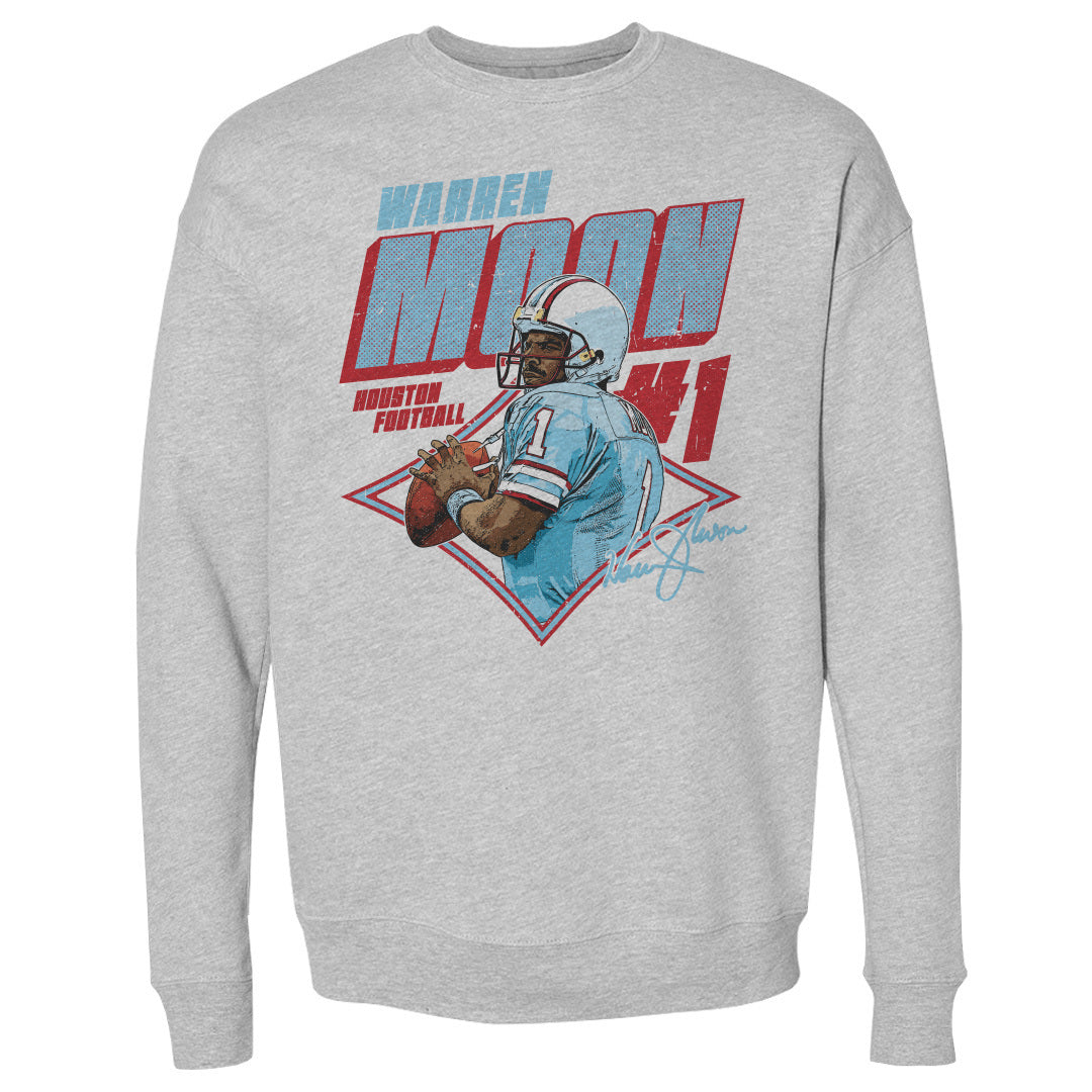 Warren Moon Men's Crewneck Sweatshirt | 500 LEVEL