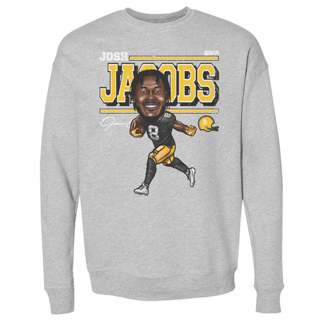 Josh Jacobs Men's Crewneck Sweatshirt | 500 LEVEL