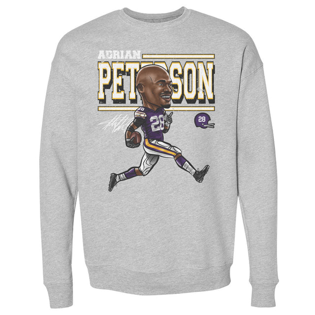 Adrian Peterson Men's Crewneck Sweatshirt | 500 LEVEL