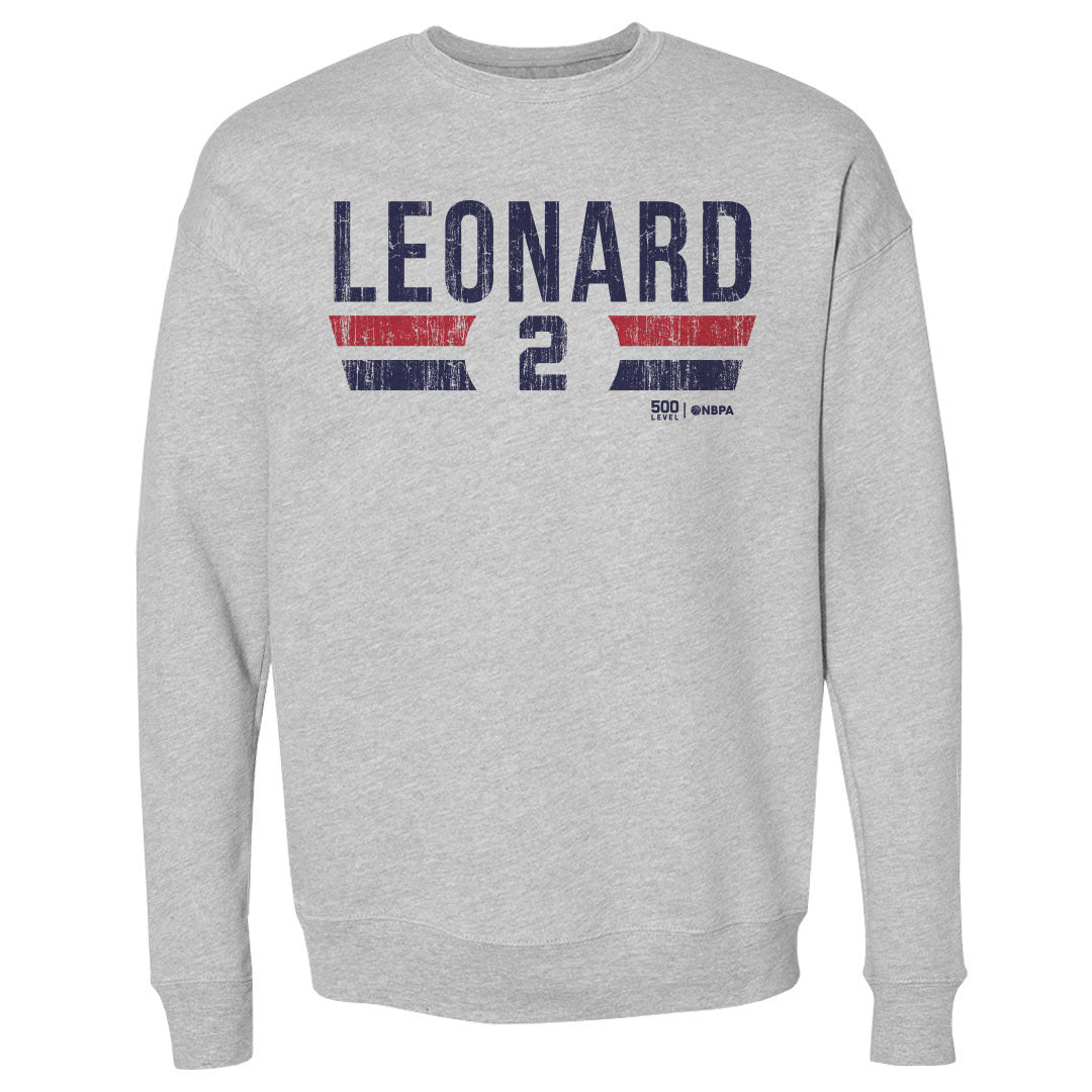 Kawhi Leonard Men's Crewneck Sweatshirt | 500 LEVEL