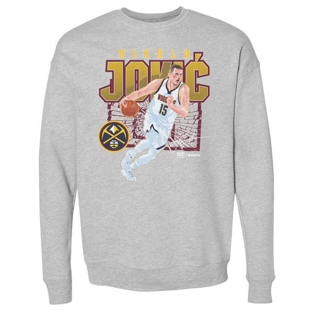 Nikola Jokic Men's Crewneck Sweatshirt | 500 LEVEL