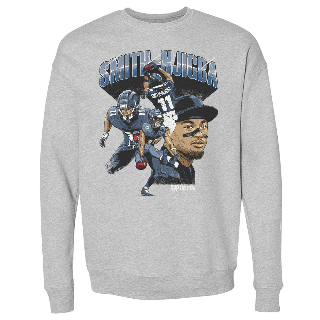 Jaxon Smith-Njigba Men's Crewneck Sweatshirt | 500 LEVEL