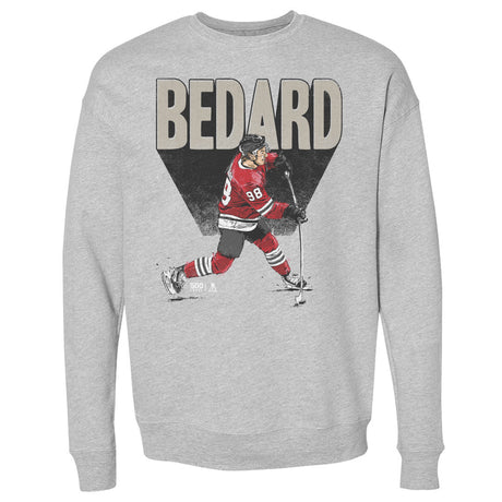 Connor Bedard Men's Crewneck Sweatshirt | 500 LEVEL