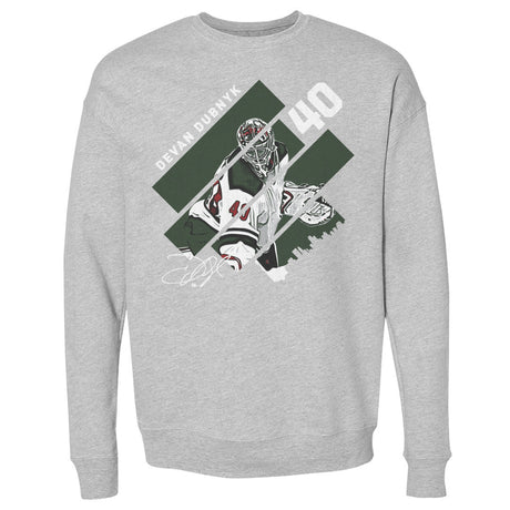 Devan Dubnyk Men's Crewneck Sweatshirt | 500 LEVEL