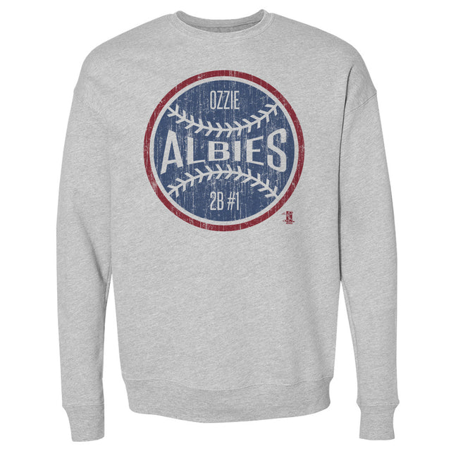 Ozzie Albies Men's Crewneck Sweatshirt | 500 LEVEL