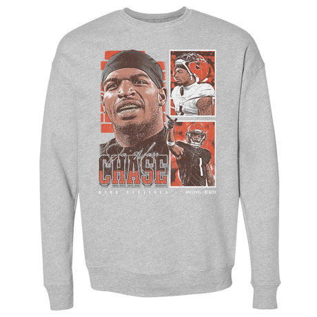 Ja'Marr Chase Men's Crewneck Sweatshirt | 500 LEVEL