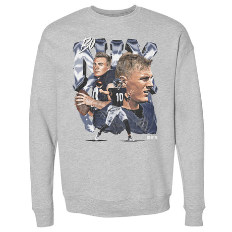 Bo Nix Men's Crewneck Sweatshirt | 500 LEVEL