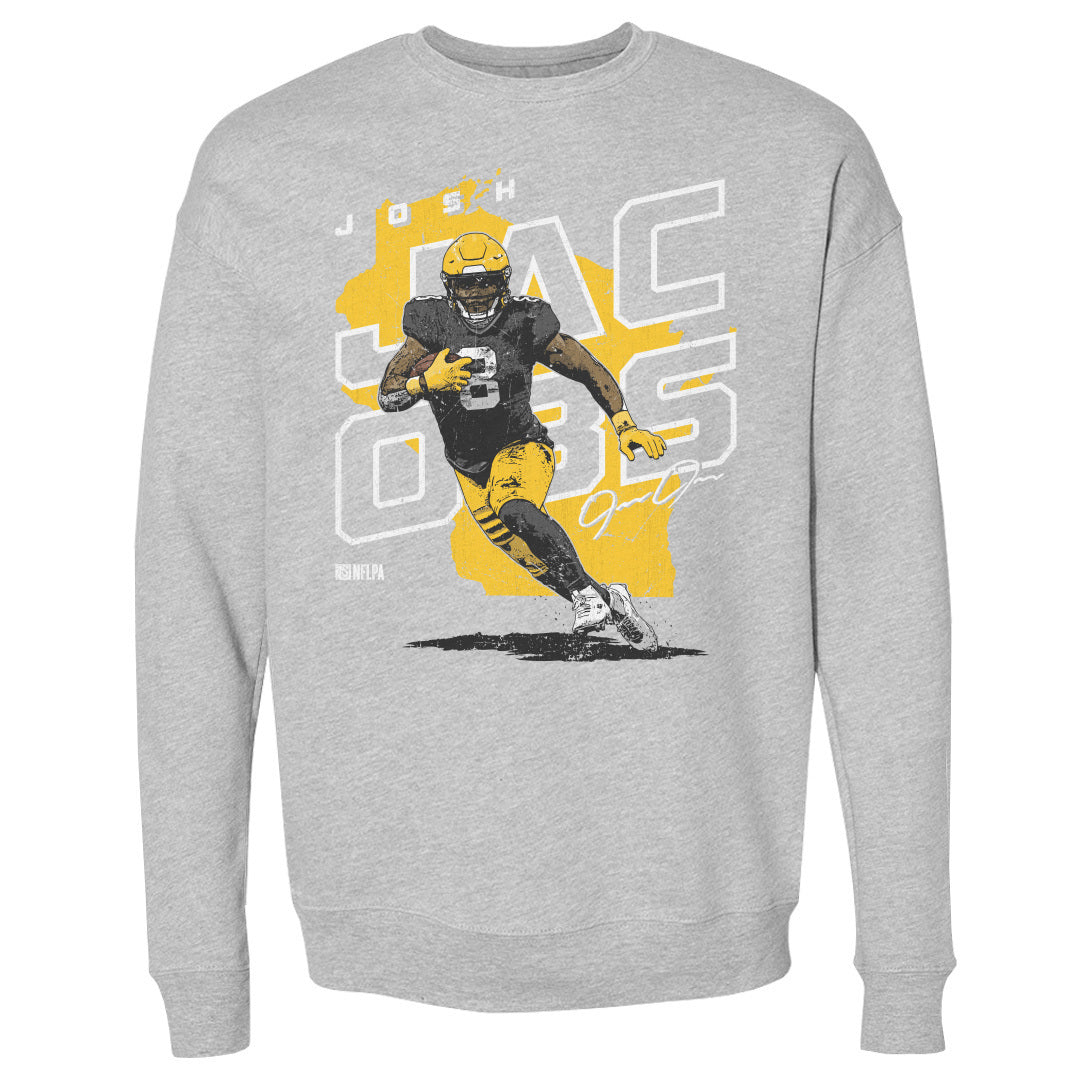 Josh Jacobs Men's Crewneck Sweatshirt | 500 LEVEL