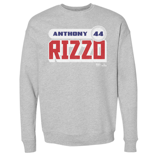 Anthony Rizzo Men's Crewneck Sweatshirt | 500 LEVEL