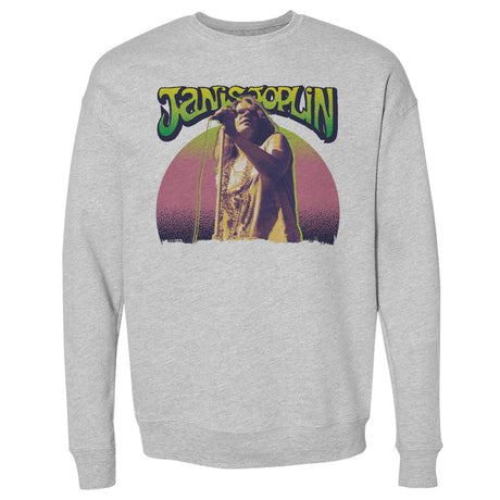 Janis Joplin Men's Crewneck Sweatshirt | 500 LEVEL