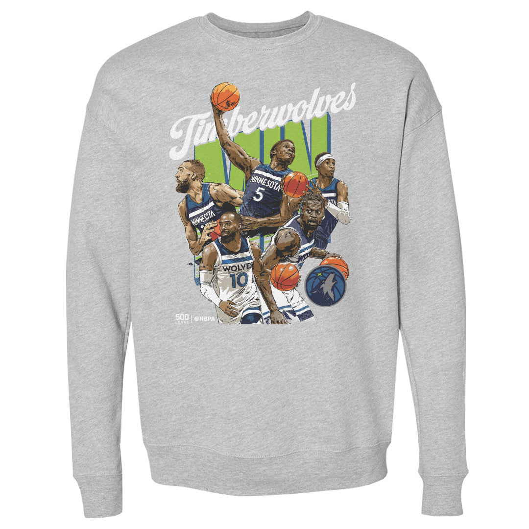 Minnesota Timberwolves Men's Crewneck Sweatshirt | 500 LEVEL