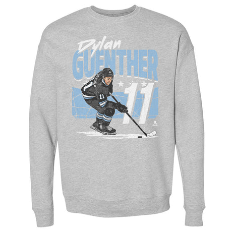 Dylan Guenther Men's Crewneck Sweatshirt | 500 LEVEL