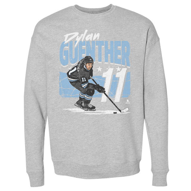 Dylan Guenther Men's Crewneck Sweatshirt | 500 LEVEL