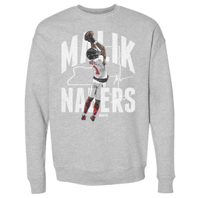 Malik Nabers Men's Crewneck Sweatshirt | 500 LEVEL