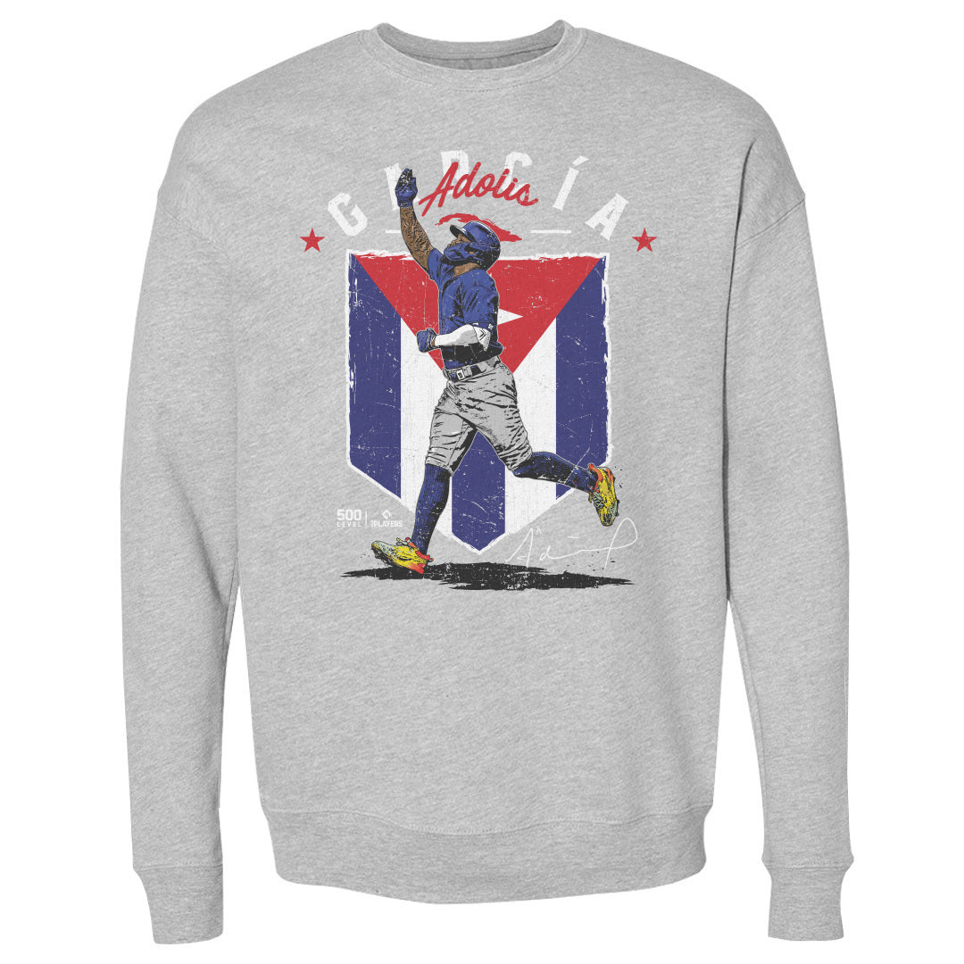 Adolis Garcia Men's Crewneck Sweatshirt | 500 LEVEL