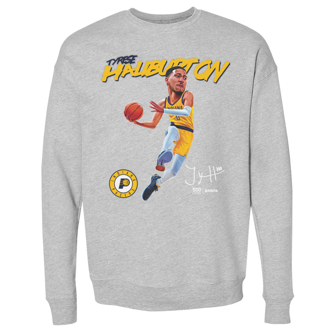Tyrese Haliburton Men's Crewneck Sweatshirt | 500 LEVEL
