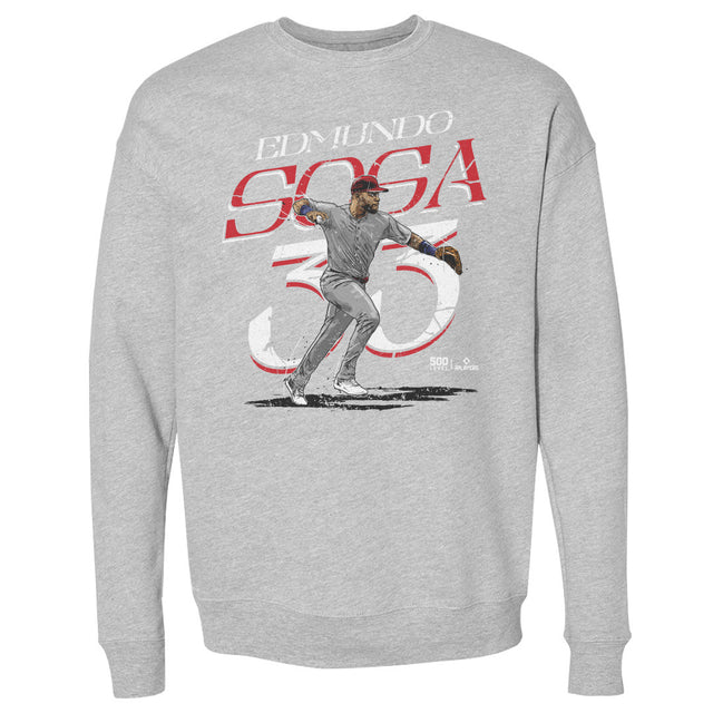 Edmundo Sosa Men's Crewneck Sweatshirt | 500 LEVEL