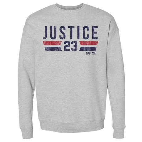David Justice Men's Crewneck Sweatshirt | 500 LEVEL
