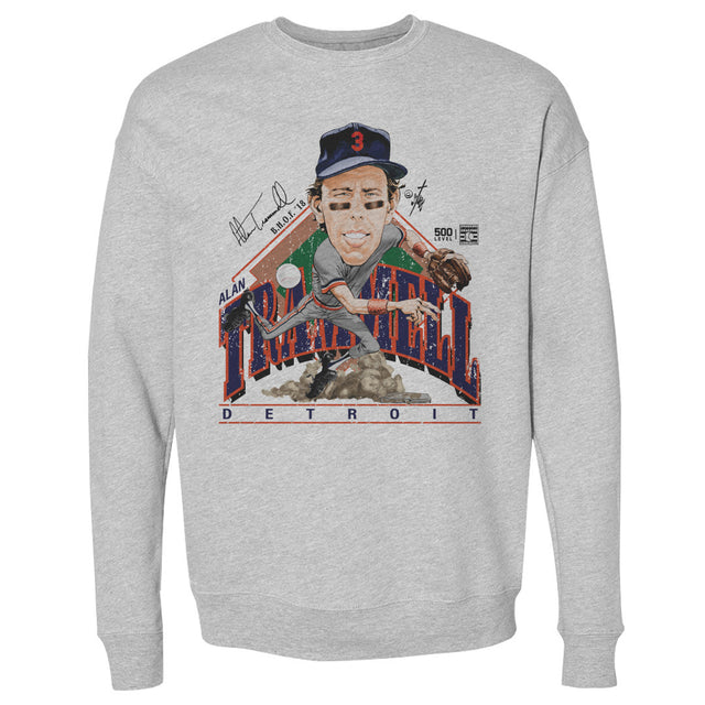 Alan Trammell Men's Crewneck Sweatshirt | 500 LEVEL
