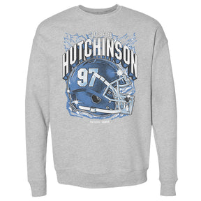 Aidan Hutchinson Men's Crewneck Sweatshirt | 500 LEVEL