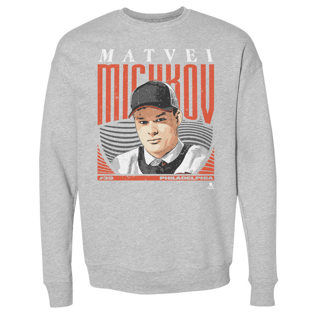 Matvei Michkov Men's Crewneck Sweatshirt | 500 LEVEL
