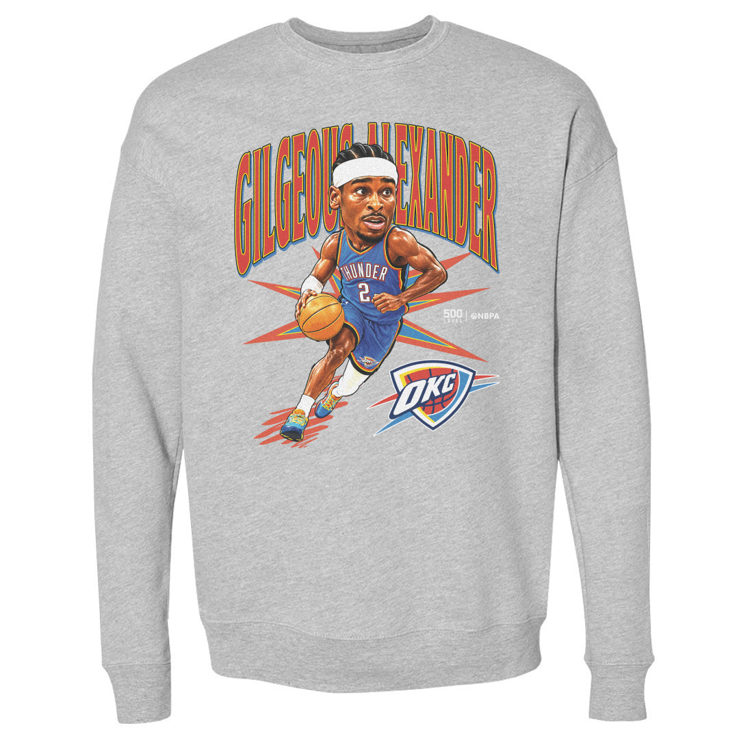 Shai Gilgeous-Alexander Men's Crewneck Sweatshirt | 500 LEVEL