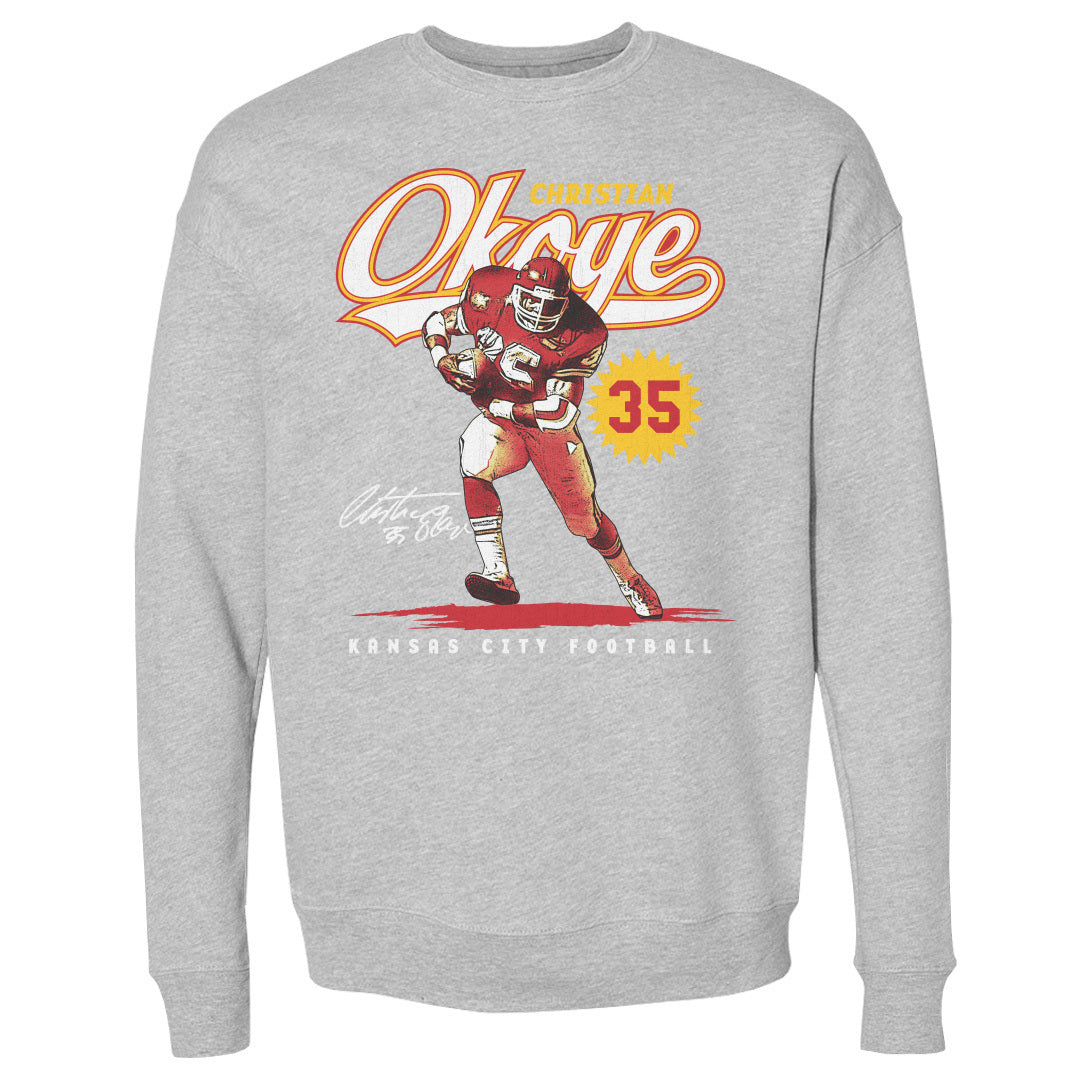 Christian Okoye Men's Crewneck Sweatshirt | 500 LEVEL