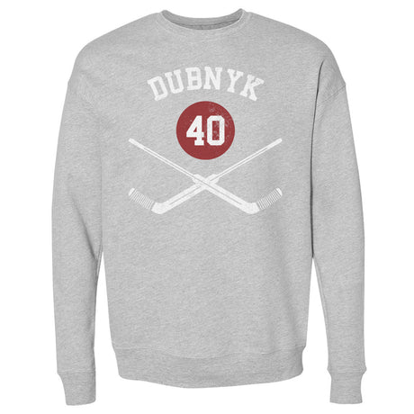 Devan Dubnyk Men's Crewneck Sweatshirt | 500 LEVEL