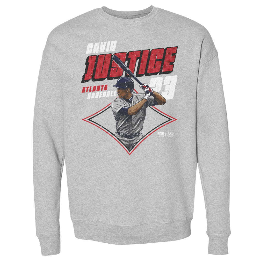 David Justice Men's Crewneck Sweatshirt | 500 LEVEL