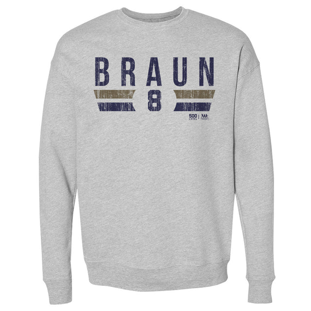 Ryan Braun Men's Crewneck Sweatshirt | 500 LEVEL