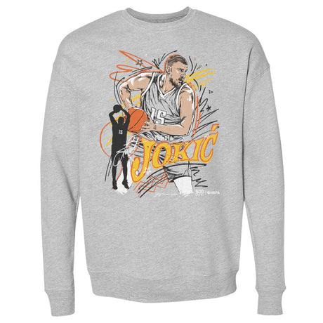 Nikola Jokic Men's Crewneck Sweatshirt | 500 LEVEL