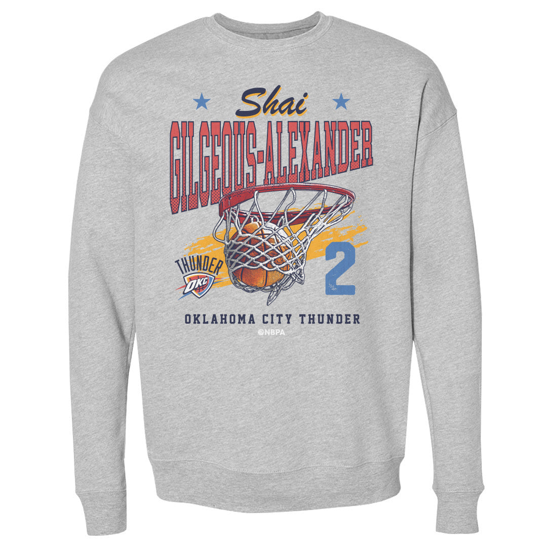 Shai Gilgeous-Alexander Men's Crewneck Sweatshirt | 500 LEVEL