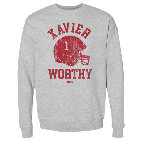 Xavier Worthy Men's Crewneck Sweatshirt | 500 LEVEL