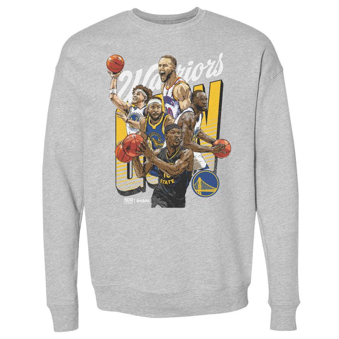 Golden State Warriors Men's Crewneck Sweatshirt | 500 LEVEL