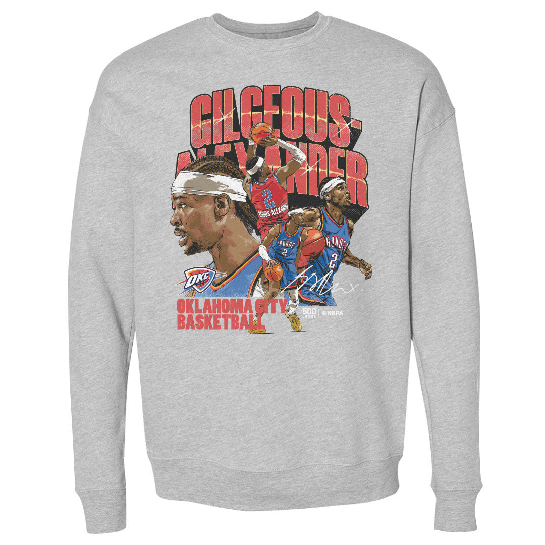 Shai Gilgeous-Alexander Men's Crewneck Sweatshirt | 500 LEVEL