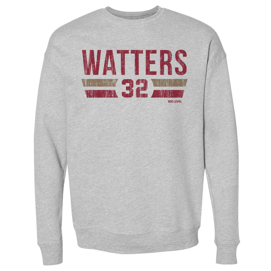 Ricky Watters Men's Crewneck Sweatshirt | 500 LEVEL