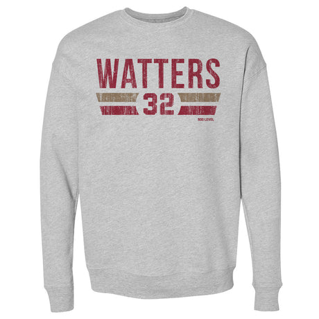 Ricky Watters Men's Crewneck Sweatshirt | 500 LEVEL